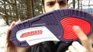 Air Jordan Retro 3 Crimson Review HD [upl. by Hildegaard]