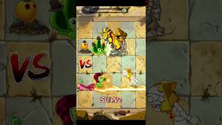 Pvz 2  Pea Pod Team Vs Pyre Vine Plant Team Vs Zombie Team shorts [upl. by Selbbep]