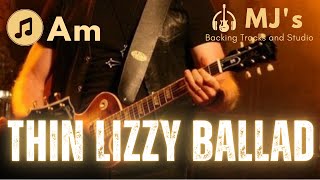 Thin Lizzy Still in Love with You Jam type Backing Track in A minor [upl. by Colman348]