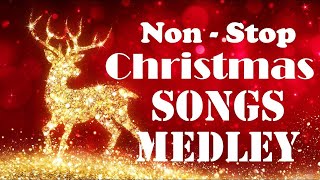 Non Stop Christmas Songs Medley ❄ Top 100 Christmas Nonstop Songs ⛄ Merry Christmas 2024 [upl. by Dazhehs]