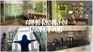 AIIMS Rishikesh Hostel Room Tour MBBS [upl. by Ativahs]