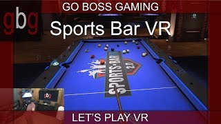 Sports Bar VR Play Pool Air Hockey Darts And More In VR [upl. by Torp]