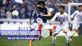 Shunsuke Nakamura  Brilliant free kicks amp Amazing skills [upl. by Dominus]