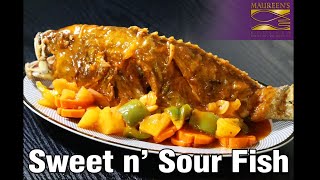 Sweet and Sour Fish  the best Sweet and Sour Fish  easy recipe [upl. by Nylaj]