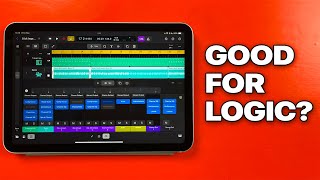 Logic Pro on iPad Mini 7  Surprisingly Good [upl. by Oirom]