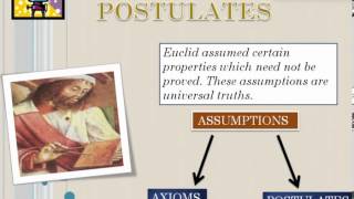 Euclids Definitions Axioms And Postulates [upl. by Lynnette]