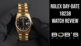 Rolex DayDate 18238  Bobs Watches [upl. by Castera]