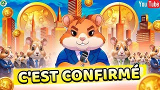 CEST CONFIRMÉ  HAMSTER KOMBAT A FAIT FORT [upl. by Caldwell]