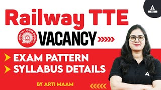 Railway TTE Syllabus And Exam Pattern 2024  Railway TTE Vacancy 2024  Full Details [upl. by Madlin]