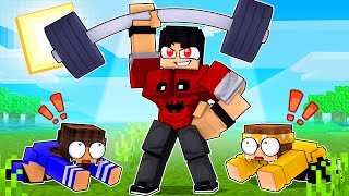 Virei o HOMEM MAIS MUSCULOSO do Minecraft [upl. by Agna]