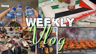 Weekly vlog  Food blogging  Alkhidmat Youth Gathering  Student life [upl. by Marcie155]