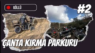 Göllü Atv turu çanta kırmalı bol aksiyonlu 2bölüm Off Road [upl. by Citron]