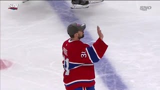 Carey Price waves to his family after advancing to Stanley Cup Final [upl. by Helprin559]