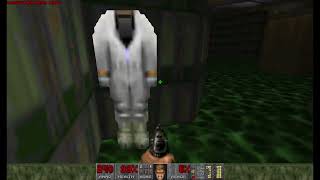 Final Doom  KneeDeep in the Dead  Computer Station E1M7  All secrets [upl. by Tracy]