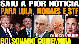 BOMBA NESSA QUINTA SAIUU A PIOR NOTÍCIA PARA LULA MORAES E STF TRUMP SOLTA BOMBA QUE ABALOU GER [upl. by Stefan]