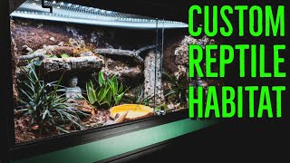 Custom Reptile Habitats Kingsnake Bioactive Enclosure REVIEW [upl. by Maidie]