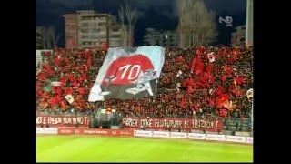 Partizani 20 Tirana Derbi Shqiptar 04 03 16 [upl. by Neel]