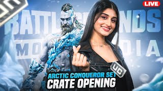 🔴50000 UC CRATE OPENING  BGMI LIVE W PAYAL [upl. by Inavoy]