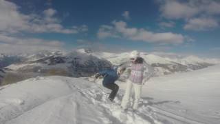 VIALATTEA ITALY SKI TRIP MAKE BREAK 2017 [upl. by Atisor]