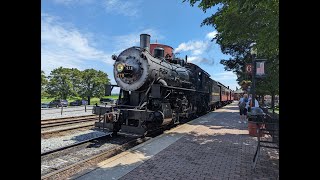 Strasburg 475 and Visiting the Choochoo Barn July 2023 [upl. by Aecila]