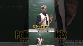 Dupleix’s strategy  French Colonialism in India  UPSC Modern History [upl. by Jackelyn]