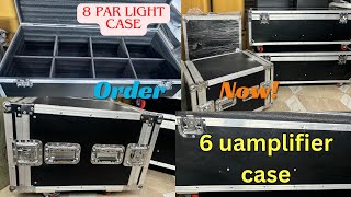 Flight case price  amplifier flight case  6U rack case  amplifier rack  par light flight case [upl. by Nwahsal]