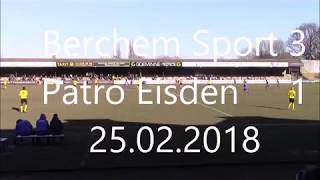 Berchem sport  Patro Eisden 31 [upl. by Asilrahc855]