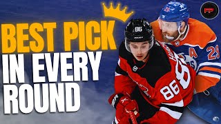 The BEST PICKS You Can Make in Every Round of Your Fantasy Draft [upl. by Atram112]