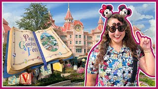 NEW Frozen Fun at DISNEYLAND PARIS amp End of MILLION Splashes of COLOUR  Disneyland Paris Vlog 2024 [upl. by Bink]