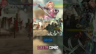 GBVSR DJEETA COMBO gbvs gbvsr games granblue highlevelplay [upl. by Rego403]