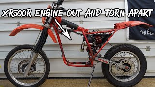 Honda XR500R Lost Compression The Day I Sold It  Top End Tear Down And Diagnosis [upl. by Annauqaj346]