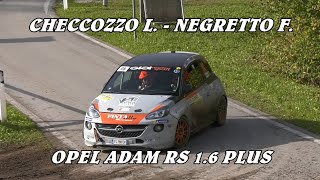 2° RALLY TRENTINO 2024  CHECCOZZO L  NEGRETTO F  OPEL ADAM RS 16 PLUS  VIDEOCLIP BELLUNOVIDEO [upl. by Ecitsuj195]