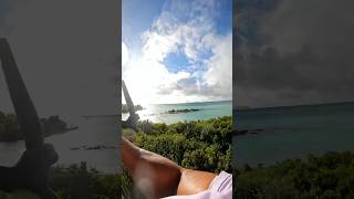 Action of a Crazy Kitesurfer 😱 Jumping over an Island 🤯 [upl. by Netloc]