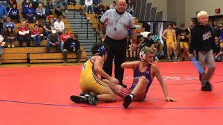 126 Mikesell Kameron v Vaught L Crawfordsville 120421 W 72 [upl. by Idnor]