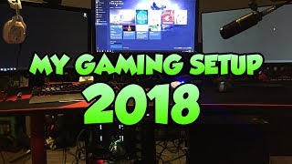 My GamingStreaming Setup 2018 Sweatcicle [upl. by Nadual]