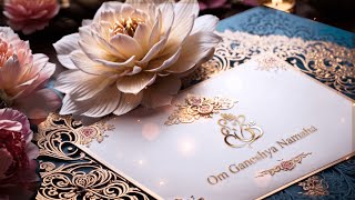 Wedding Invitation Video 40  After Effects Template [upl. by Nesral227]