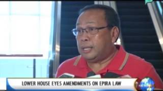 NewsLife Lower House eyes amendments on Epira Law  Feb 6 2014 [upl. by Naasar]