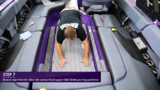 Malibu Boats  SeaDek Installation [upl. by Ewell252]