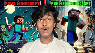 I Played FAN MADE Minecraft and Heres What Happened [upl. by Leasia698]