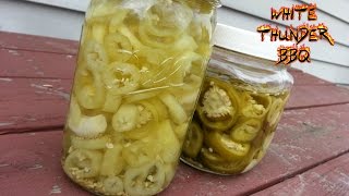 Pickled Hungarian and Cherry Peppers  How to pickle hot chili peppers recipe [upl. by Hope]