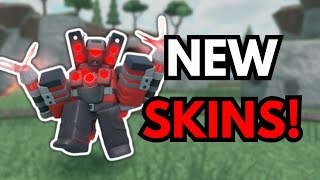 RANKING EVERY APRIL FOOLS SKIN  SHOWCASE  REVIEW  Tower Defense Simulator UPDATE [upl. by Aketahs]