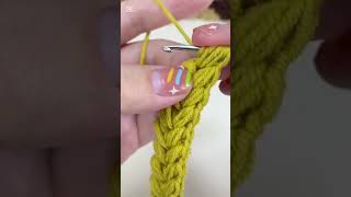 Crochet heavy chain Pattern  Easy Chain crochtchain stitch crochetpatterns [upl. by Eugenides165]