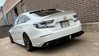 Most AGGRESSIVE Diffuser for the Accord [upl. by Ellered]