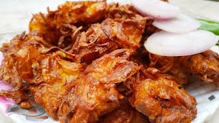 Kurkure pyaj ke pakode ke ye recipe aap ko koi nahi batayega  onion pakode recipe pyaz ke pako [upl. by Ayihsa]