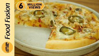 Pizza Without Oven Recipe By Food Fusion [upl. by Yekim416]