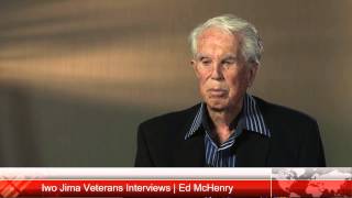 Ed McHenry USN Corpsman  Iwo Jima Veterans Interviews [upl. by Orlan641]