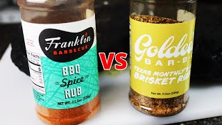 The BEST brisket rub  Franklin VS Goldees Brisket Rub Comparison [upl. by Berkeley]