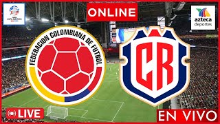 Colombia vs Costa Rica EN VIVO  Copa América 2024  USA 2024  NARRACION EN VIVO [upl. by Quirk198]