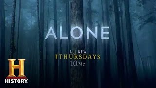 Alone Dropped Into the Wilderness Official Trailer  History [upl. by Meta]