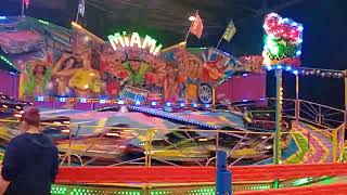 Glasgow irn bru carnival funfair Kenneth Stirlings miami super bob off ride pov 2024 [upl. by Dickson192]